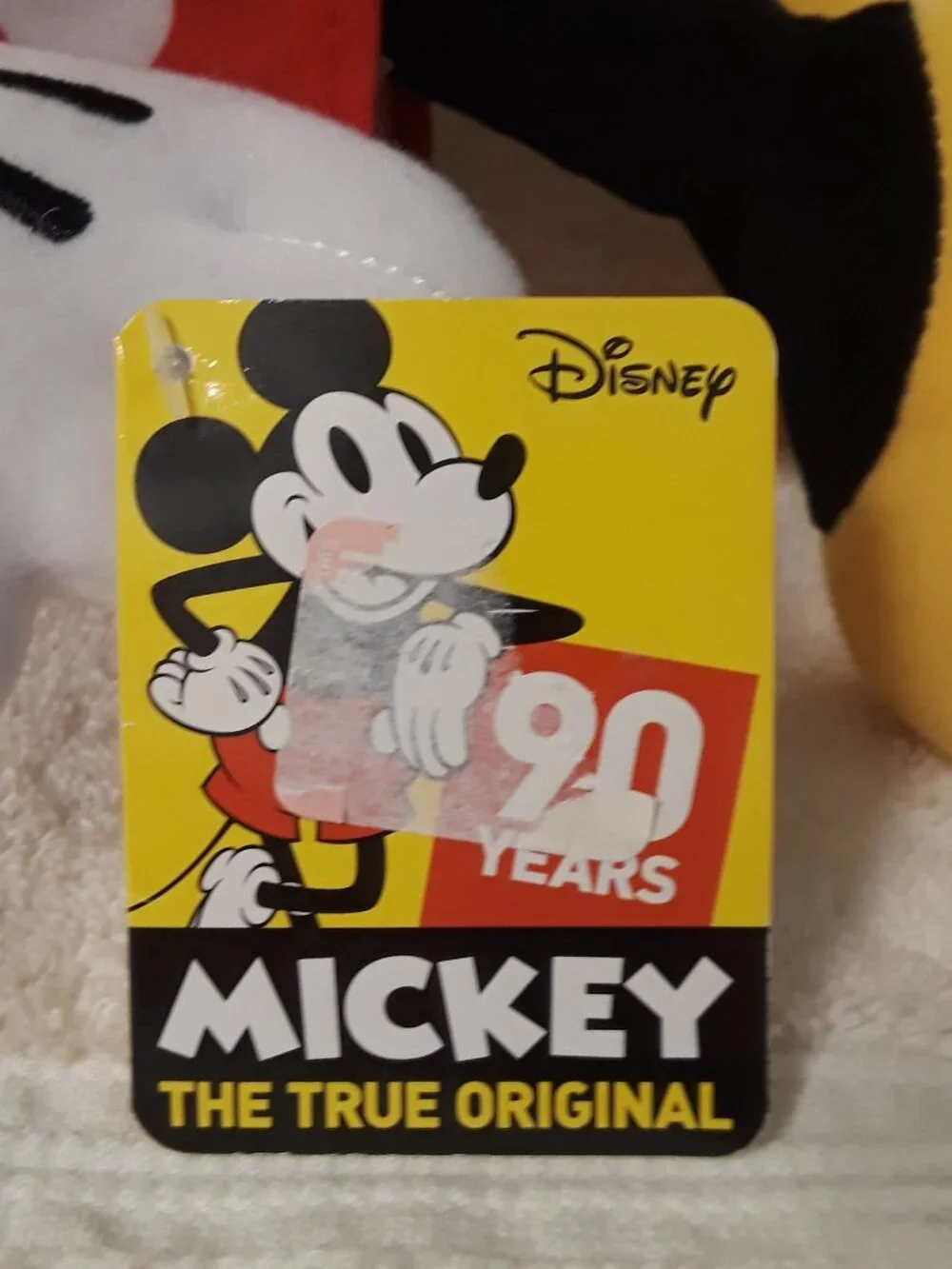 Disney 2Pc: Minnie Mouse NWT Plush + 1991 Walt Disneys Story Land Hardcover Book